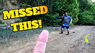 Metal Detecting with Garrett Vortex at Pounded Civil War River Site [upl. by Frederich]