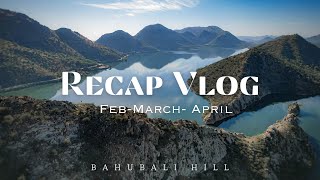 RECAP VLOG II UDAIPUR x2 II BIKE DELIVERY II GOPRO HERO 9 II GAMEING PC BUILD II FEBMARCHAPRIL [upl. by Ecinert]