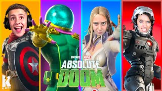 Absolute DOOM Boss Battle Fortnite Season 4 KCity Gaming [upl. by Tamah719]