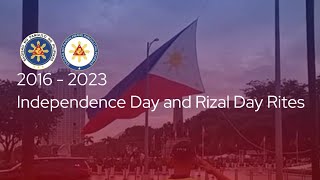 Flag raising at Rizal park 20162023 [upl. by Marie-Jeanne]