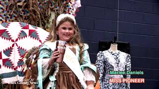 Marlee Daniels Miss Pioneer 2024 Daniel Boone Festival Coronation [upl. by Prendergast87]