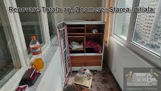 Renovare Totala Apartament 2 Camere  Bucuresti [upl. by Nnyllatsyrc432]