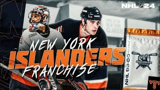 199900 Islanders Franchise In NHL 24 Episode 1 [upl. by Sitnerp]