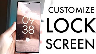 How To Customize Lock Screen On Android [upl. by Olnton576]