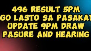 IGO TA LASTO 96  9PM UPDATE PASURE AND NEE HEARING [upl. by Alexandro176]