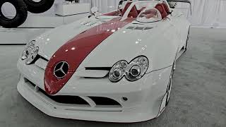 Custom Mercedes SLR  Design Inspired By Speed Racer Mach 5 Sema 2024 [upl. by Gnud]