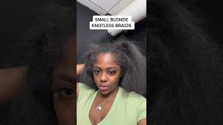 BLONDE KNOTLESS BRAIDS  CUTE BRAIDS HAIRSTYLES [upl. by Drofliw]