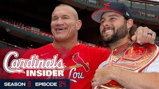 Burleson Meets The Viper  Cardinals Insider Season 9 Episode 24  St Louis Cardinals [upl. by Aelam]