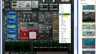 Dubstep Wobble Bass tutorial using Propellerhead Reason Combinator Thor skrillex doctorP PT1 [upl. by Gallard625]