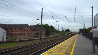 The Elizabethan Railtour Class 55 passing Northallerton heading to Edinburgh with tones [upl. by Solley468]