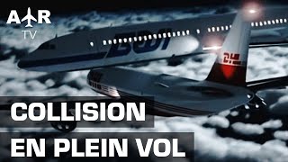 Deux avions se percutent en plein vol  Croisement mortel  Mayday  Vol BTC 2937  Real Audio [upl. by Valley880]