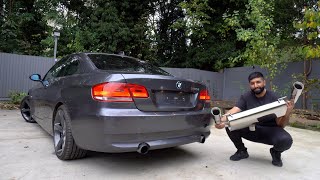 My Cheap BMW 335i gets an INSANE EXHAUST [upl. by Avid511]