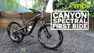 Canyon Spectral 2018  First Ride  Mountain Bike Rider [upl. by Zandra]