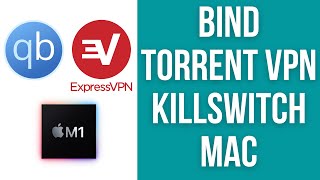 How To Hide BitTorrent Traffic Mac  Bind qBittorrent VPN Killswitch And Prevent Leaking [upl. by Hoj]