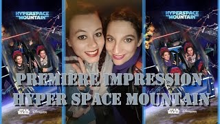 Première impression HyperSpace Mountain [upl. by Ennywg424]