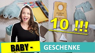 🎉 KOSTENLOS 10 Unwiderstehliche Babygeschenke zum Selbernähen [upl. by Esinej]