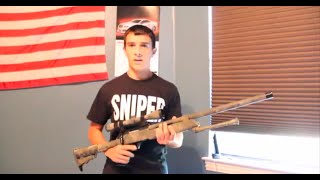 Echo1 ASR Airsoft Sniper Rifle Review And Shooting [upl. by Athiste]