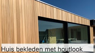 Het huis bekleden met imitatiehout beschrijving en voordelen selectie en voorbereiding [upl. by Matthaeus]