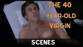 The 40YearOld Virgin  Iconic ChestWaxing Scene Must Watch [upl. by Leilah]