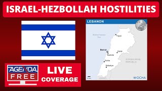 IsraelHezbollah Fighting Fears of War in Lebanon  LIVE Breaking News Coverage [upl. by Gehlbach]