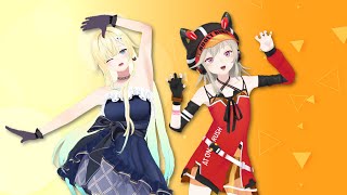 【ぶいすぽMMD】ラッシャイナShortver  小森めと、藍沢エマ [upl. by Glarum]