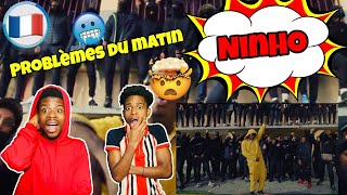 New French Music 2020 Ninho  Problèmes du matin Clip officiel  REACTION VIDEO [upl. by Egas]