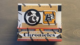 202021 Panini Chronicles Soccer H2 EU Hybrid Hobby Box  Green Circles and Waves [upl. by Ralfston12]