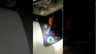 Head gasket check via coolant reservoir KTM Duke 390 [upl. by Reggis566]