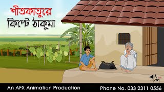 শীতকাতুরে কিপ্টে ঠাকুমা  বাংলা কার্টুন  Bangla Cartoon  Thakurmar Jhuli jemon  AFX Animation [upl. by Iccir686]