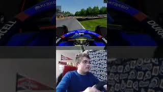 Wow was this a bad race start for me simracing f123 gaming shorts [upl. by Kean]