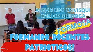 CHARLA A LOS FUTUROS DOCENTES FORMADORES DE PATRIOTAS [upl. by Yliak]