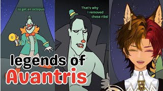 THE FUNNIEST DND EVER Legends of Avantris  DRMalliVT Reacts [upl. by Barron]