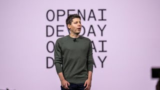 OpenAI DevDay Opening Keynote [upl. by Herring767]