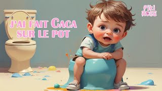 Mon Premier Caca dans le Pot  La Petite Victoire qui Fait Sauter de Joie  🎉🚽 chanson pour enfants [upl. by Mccartan]