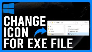 How to Change Icon for EXE File How to Change the Icon of any EXE File in Windows [upl. by Atiuqam]