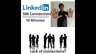 How to get 500 Connection on LinkedIn in just 10 Minutes LinkedIn hacks2020 [upl. by Karlen]