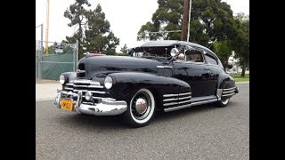 1947 Chevrolet Fleetline 2dr Aero Sedan Slick Well Optioned Sorry Sold [upl. by Zia55]