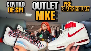 OUTLET SHOPPING LIGHT COMEÇANDO A BLACK FRIDAY NA NIKE TODA A LOJA COM DESCONTO [upl. by Wyatan464]