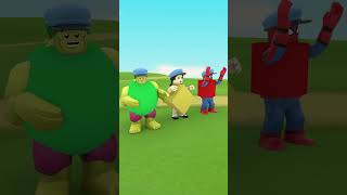 Squid Game Doll Pranks Hulk with Fake Hole Challenge  Roblox 3D [upl. by Jana501]