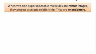 OChem 7 Enantiomers amp Diastereomers [upl. by Roe665]