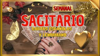 ❤️Sagitario ♐️ FUERTE 😮TE LLEGA UNA OPORTUNIDAD UNICA EN EL AMOR 💘 Sagitario tarot horoscopo [upl. by Leeban916]