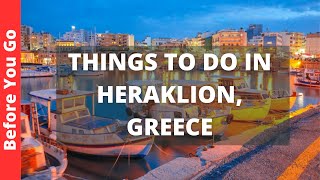 Heraklion Greece Travel Guide 10 BEST Things To Do In Heraklion [upl. by Ramilahs213]