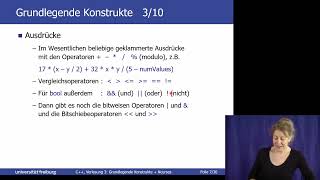 Programmieren in C im SS 2024 Vorlesung 03 [upl. by Stent]