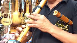 Traditional Quena flute from Bamboo [upl. by Kraus]