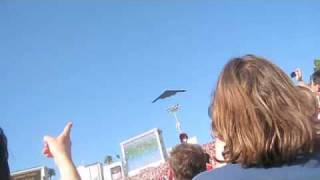 Rose Bowl Game 2009 B2 Stealth Bomber Flyover [upl. by Aciria]