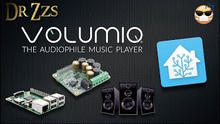 Getting Started with Volumio the Music Server on a Rpi that works with Home Assistant [upl. by Aynotak]