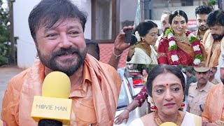 Jayaram 1st Response After Daughter Malavika Jayaram Wedding [upl. by Ayela]