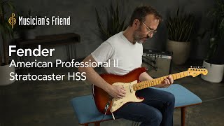 Fender American Professional II Stratocaster HSS Demo  All Playing No Talking [upl. by Margery]