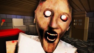 AM SCAPAT DE GRANNY GRANNY HORROR IN MINECRAFT [upl. by Kcirred]