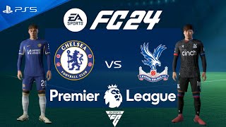 FC 24 Chelsea vs Crystal Palace  Premier League 202425  PS4 Full Match [upl. by Ellimahs]